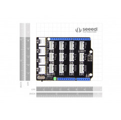 Grove Base Shield V2.0 for Arduino - Seeed Studio Grove19010145 DHM