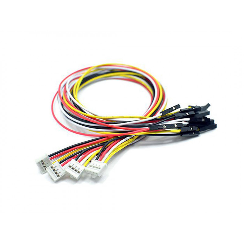 Grove - 4 pin Female Jumper to Grove 4 pin Conversion Cable (5 PCs per PAck) - Seeed Studio Grove19010147 DHM