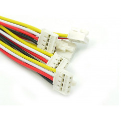 Grove - Universal 4 Pin Buckled 20cm Cable (5 PCs pack) - Seeed Studio Grove19010148 DHM