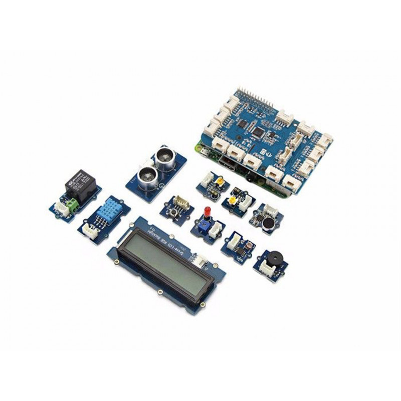 GrovePi+ Starter Kit for Raspberry Pi A+,B,B+&2,3,4 (CE certified) Grove 19010167 DHM