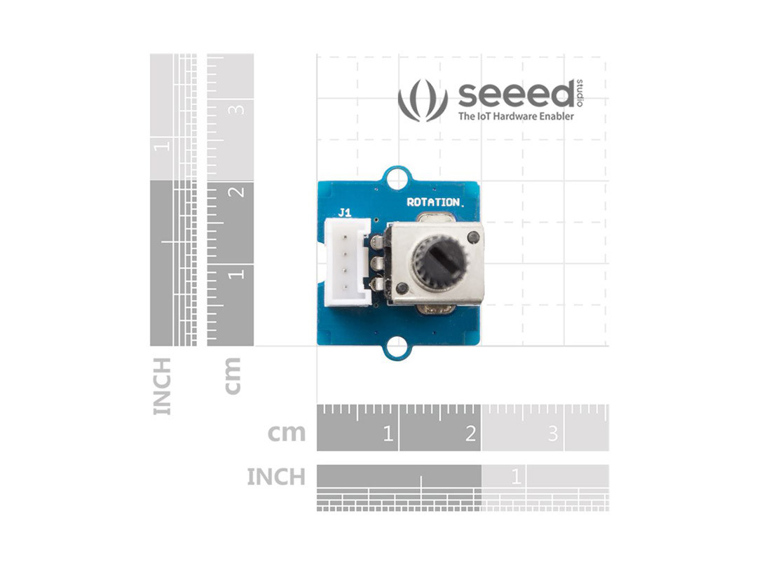Grove - Rotary Angle Sensor (Rotary Potentiometer) - Seeed Studio