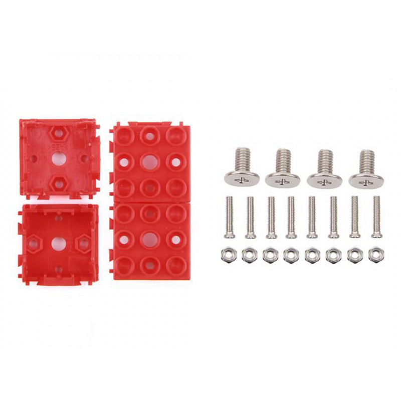 Grove - Red Wrapper 1*1 (4pcs pack) - Seeed Studio Grove 19010291 DHM