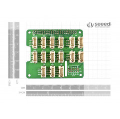 Grove Base Hat for Raspberry Pi - Seeed Studio Grove 19010360 DHM