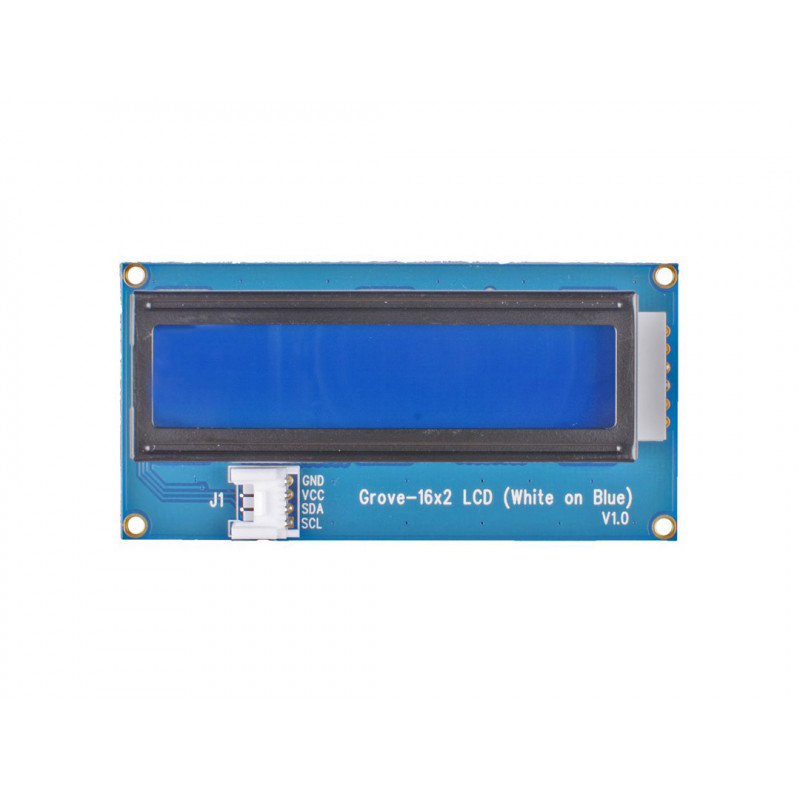 Grove - 16x2 LCD (White on Blue) - Seeed Studio Grove 19010393 DHM