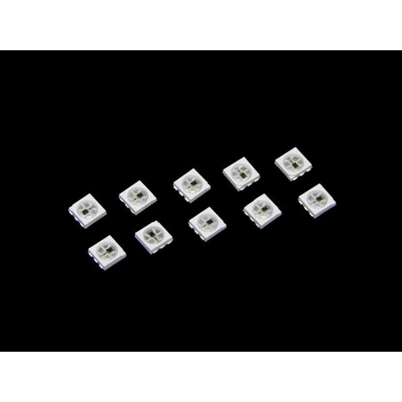 WS2812 RGB LED with Integrated Driver Chip (10 PCs pack) Grove 19010442 DHM