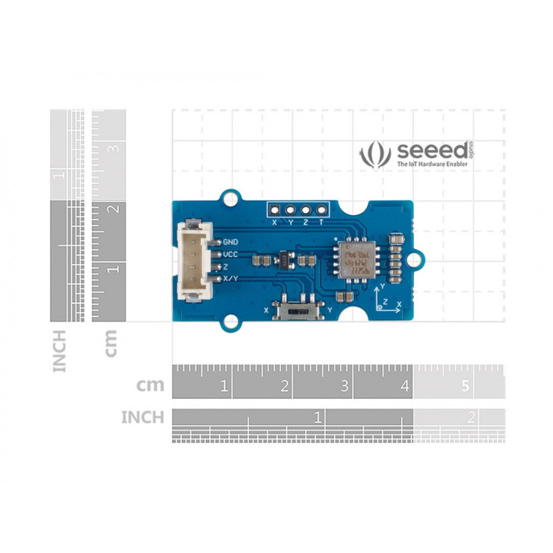 Grove - 3-Axis Analog Accelerometer ±40g (ADXL356C) - Seeed Studio