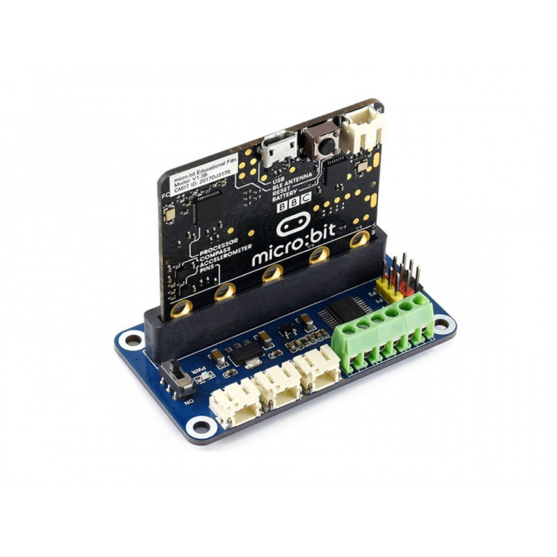 Driver Breakout for micro:bit, drives motors and servos - Seeed Studio Grove19010452 DHM