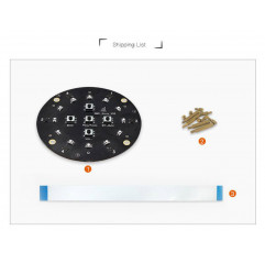 ROC-RK3308-CC Far-field Microphone Array Board - Seeed Studio Cards 19010140 SeeedStudio