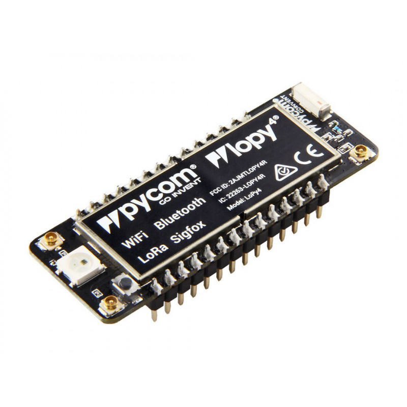 Pycom LoPy4 MicroPython enabled development board (LoRa, Sigfox, WiFi, Bluetooth) - Seeed Studio Wireless & IoT19010912 Seeed...