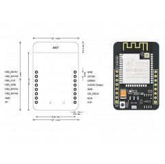 Ai Thinker CAM Development Board(with camera) - Seeed Studio Wireless & IoT 19010920 SeeedStudio