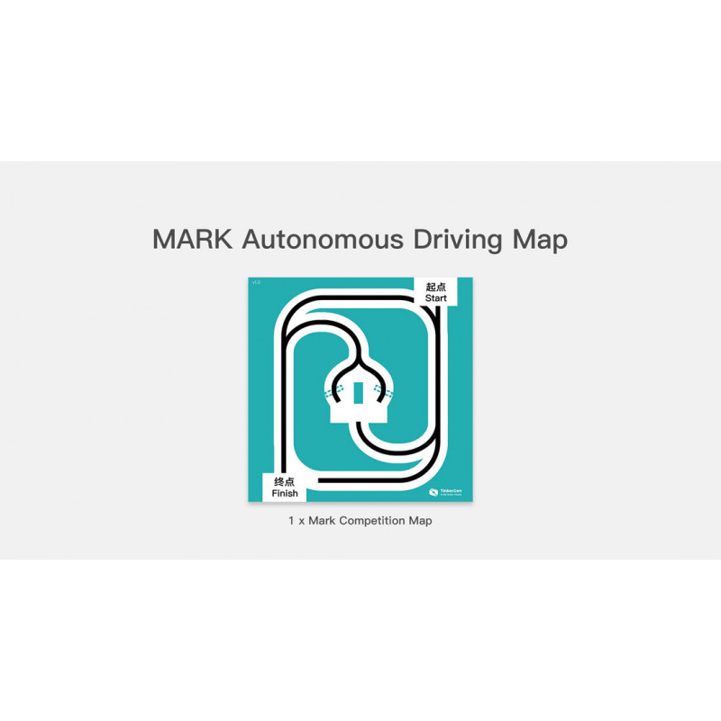 MARK Autonomous Driving Map - Seeed Studio Robotik 19010928 SeeedStudio