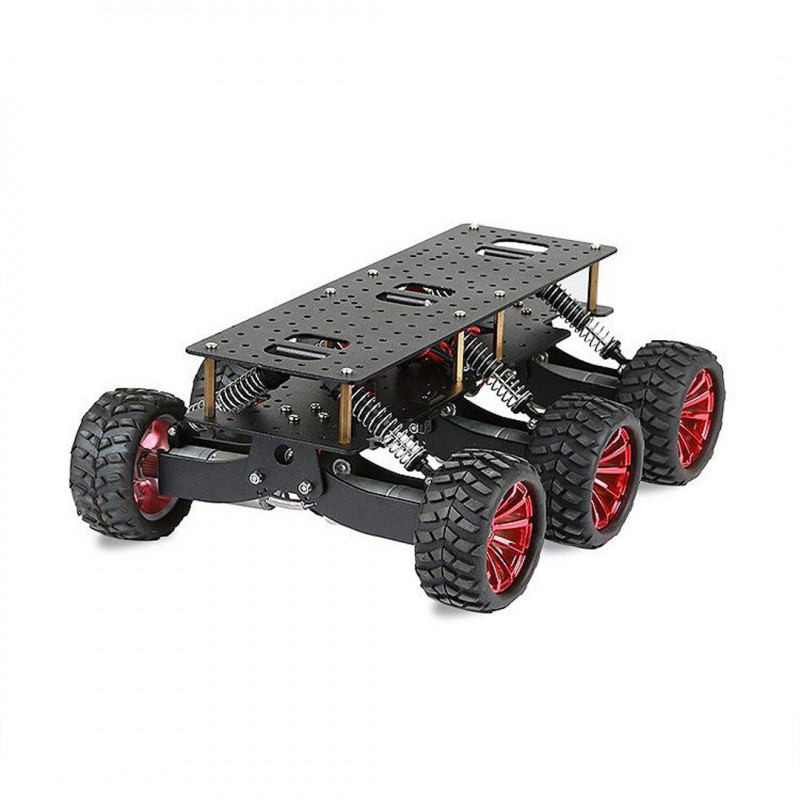 Robot Car Kit-6WD Off-Road Chassis Kit - Seeed Studio Robotik 19010964 SeeedStudio