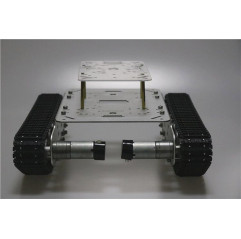 TS100 Shock Absorber Tank Chassis With Track And DC Geared Motors Kit - Seeed Studio Robotik 19010986 SeeedStudio