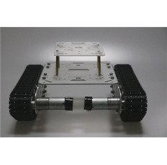 TS100 Shock Absorber Tank Chassis With Track And DC Geared Motors Kit - Seeed Studio Robótica 19010986 SeeedStudio