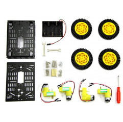 Multi Chassis-4WD Robot Kit (ATV version) - Seeed Studio Robotik 19011054 SeeedStudio