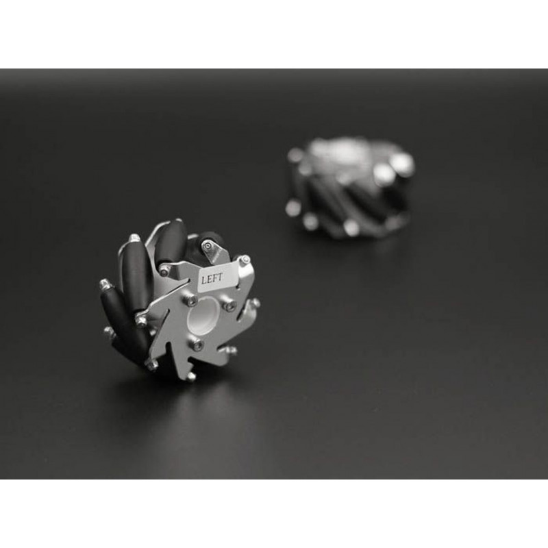 Left Mecanum Wheel Kit - Seeed Studio Robotik 19011078 SeeedStudio