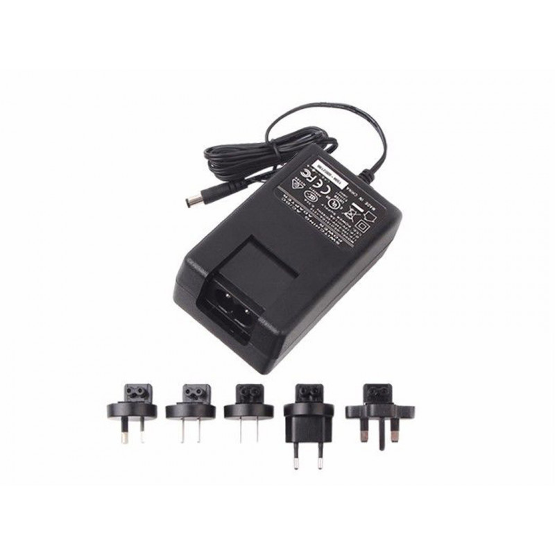 Wall Adapter Power Supply 12VDC 1.2A - Includes 5 adapter plugs - Seeed Studio Robotik 19011111 SeeedStudio