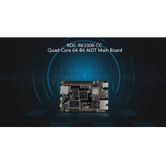 ROC-RK3308-CC Quad-Core 64-Bit AIOT Main Board - Seeed Studio Cards 19010144 SeeedStudio