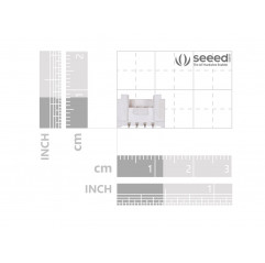 Grove Female Header - SMD-4P-2.0mm-20Pcs - Seeed Studio Grove 19010559 SeeedStudio