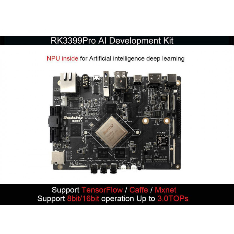 Toybrick RK3399Pro AI Development Kit 6G+32GB - Seeed Studio Intelligenza Artificiale19010601 SeeedStudio