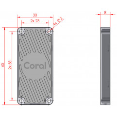 Coral USB Accelerator - Seeed Studio Hardware de inteligencia artificial 19010606 SeeedStudio