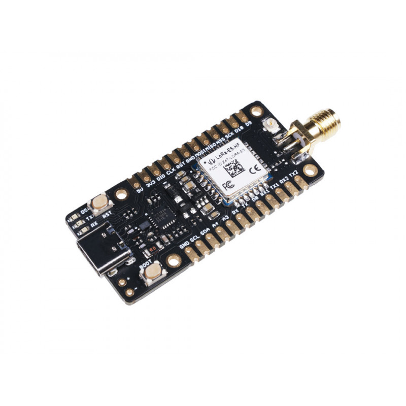 LoRa-E5 mini - based on STM32WLE5JC Module, worldwide frequency, LoRa & LoRaWAN supported - Seeed St Wireless & IoT 19010636 ...