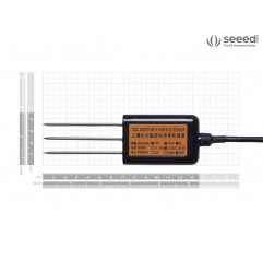Industrial-grade Soil Moisture & Temperature & EC Sensor MODBUS-RTU RS485 - Seeed Studio Wireless & IoT 19010643 SeeedStudio