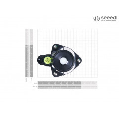 Industrial Light Intensity Sensor, MODBUS-RTU RS485, with Proof Aviation Connector- Seeed Studio Wireless & IoT 19010639 Seee...