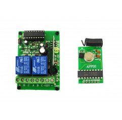 315Mhz remote relay switch kits - 2 channels - Seeed Studio Wireless & IoT19010766 SeeedStudio