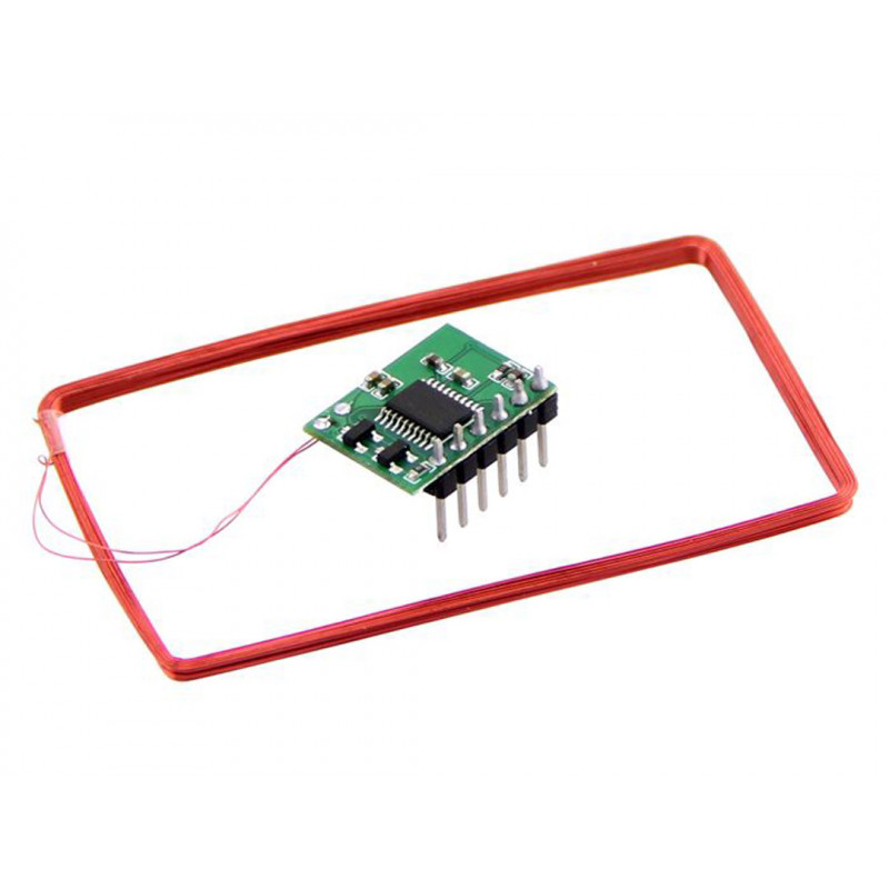 Mini 125Khz RFID Module - Pre-Soldered Antenna (70mm Reading Distance) - Seeed Studio Wireless & IoT 19010803 SeeedStudio