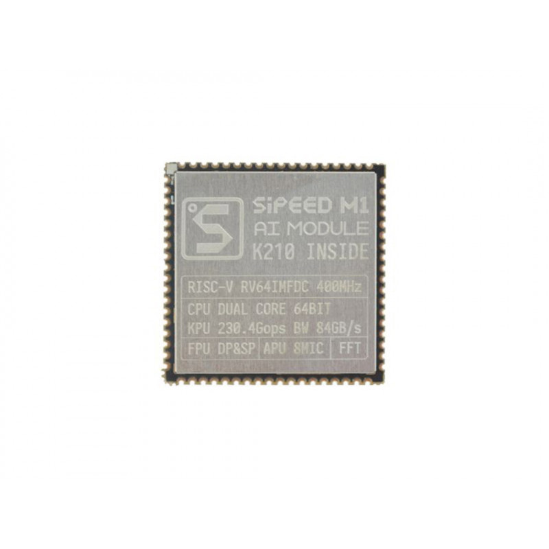 Sipeed MAIX-I module w/o WiFi ( 1st RISC-V 64 AI Module, K210 inside ) - Seeed Studio Hardware de inteligencia artificial 190...