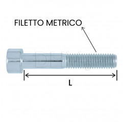 Tornillo de cabeza hueca galvanizado 4x10 Tornillos de cabeza cilíndrica 02080160 DHM