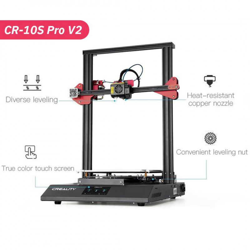 CR-10S PRO V2 - Creality Stampanti 3D FDM - FFF19430003 Creality