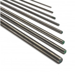 Stainless steel threaded bar A2 (AISI 304) Threaded rods 020110 DHM