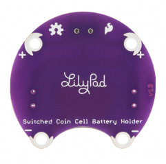 LilyPad Coin Cell Battery Holder - Switched - 20mm E-Textiles19020002 DHM
