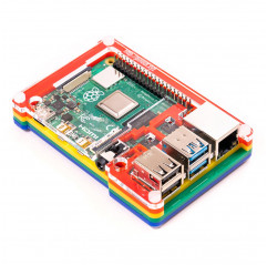 Pibow Coupé 4 - Rainbow Pimoroni 19030004 PIMORONI