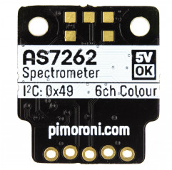 AS7262 6-channel Spectral Sensor (Spectrometer) Breakout Pimoroni 19030037 PIMORONI