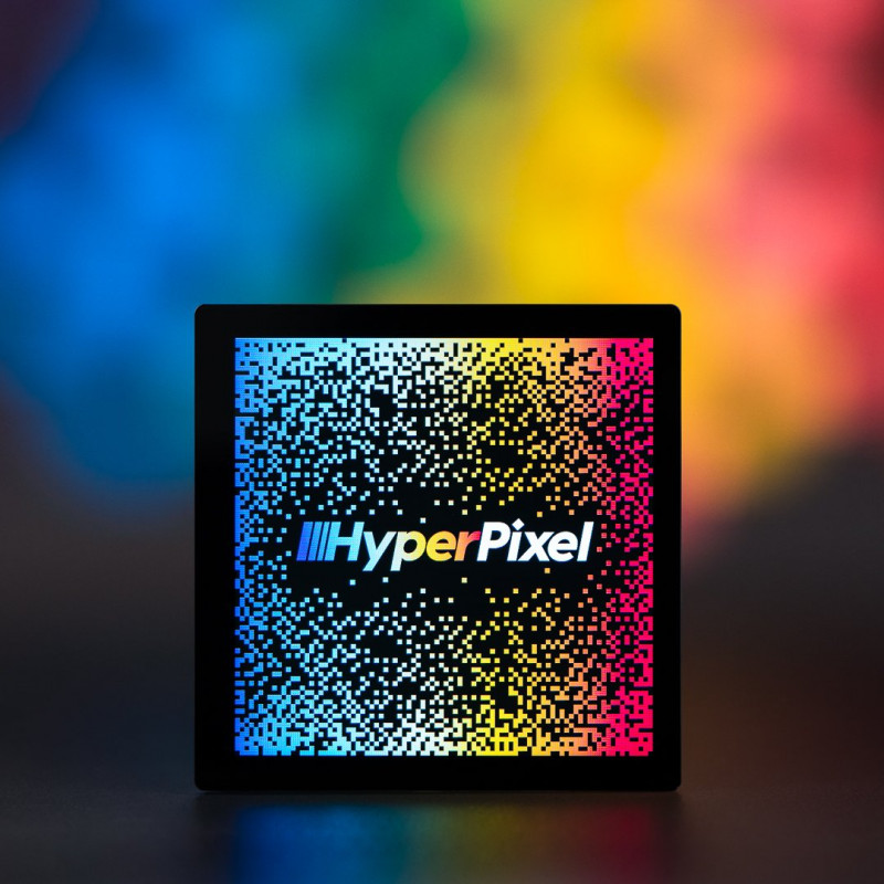 HyperPixel 4.0 Square Touch - Hi-Res Display for Raspberry Pi Pimoroni19030051 PIMORONI