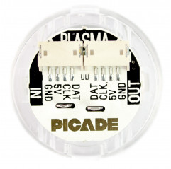 Picade Plasma Kit - Illuminated Arcade Buttons - 10-button kit Pimoroni 19030081 PIMORONI