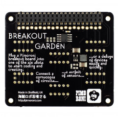 Breakout Garden for Raspberry Pi (I2C) Pimoroni19030090 PIMORONI