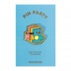 Pimoroni Pin Party Enamel Pin Badge - Picade Pimoroni19030116 PIMORONI
