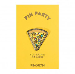 Pimoroni Pin Party Enamel Pin Badge - Pibow Pimoroni19030117 PIMORONI