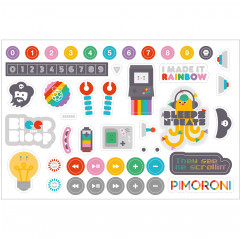 Pimoroni Super Sticker Selection Pimoroni19030148 PIMORONI