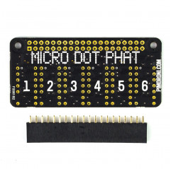 Micro Dot pHAT - Full kit - Green Pimoroni 19030189 PIMORONI