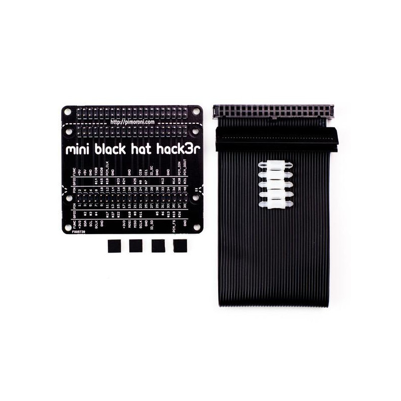Mini Black HAT Hack3r - Fully Assembled Pimoroni 19030198 PIMORONI