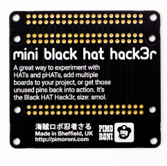 Mini Black HAT Hack3r - Fully Assembled Pimoroni19030198 PIMORONI