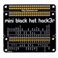 Mini Black HAT Hack3r - Solder Yourself Kit Pimoroni19030199 PIMORONI