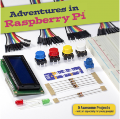 Adventures in Raspberry Pi - Parts Kit Pimoroni19030233 PIMORONI
