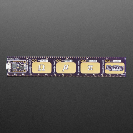 Adafruit PyRuler - Engineer Reference Ruler with CircuitPython Adafruit 19040012 Adafruit