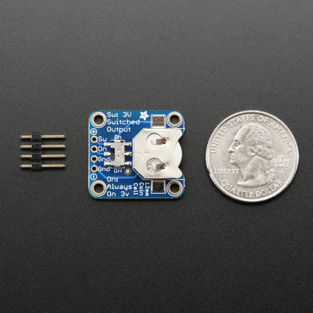 12mm Coin Cell Breakout w/ On-Off Switch